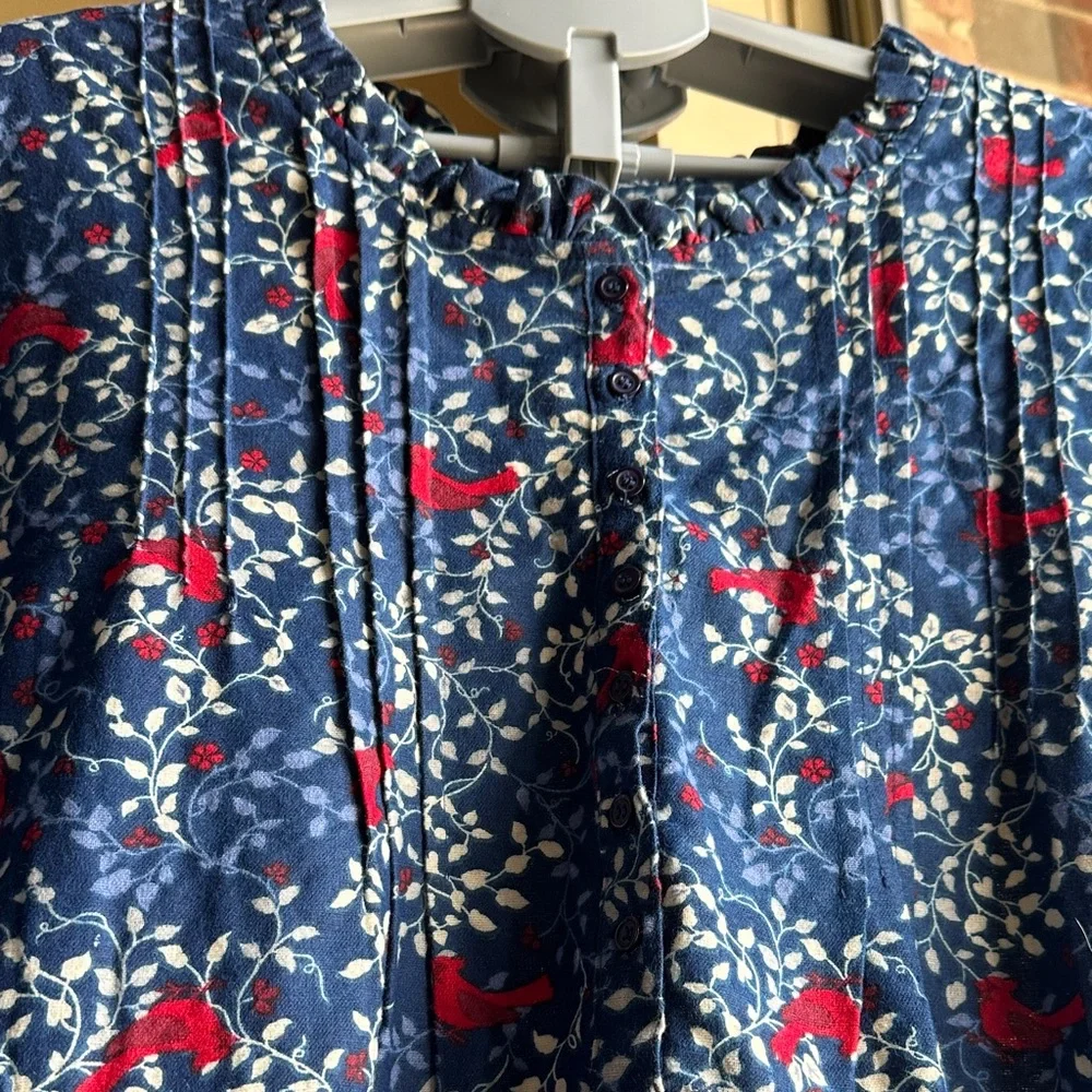 Only Necessities Navy Floral Dress - Picture 7 of 10